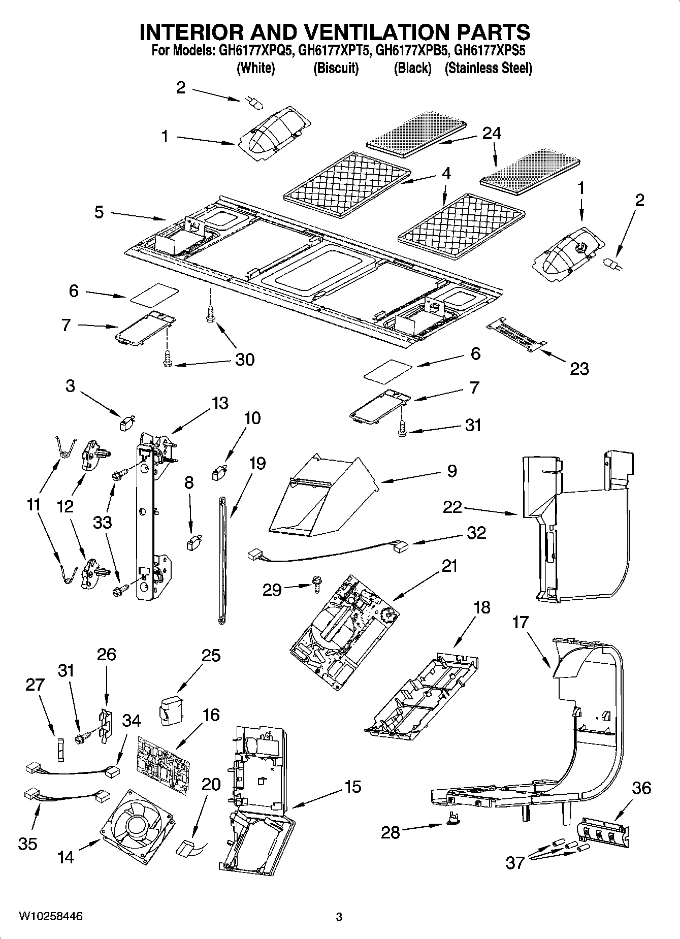03 - INTERIOR AND VENTILATION PARTS