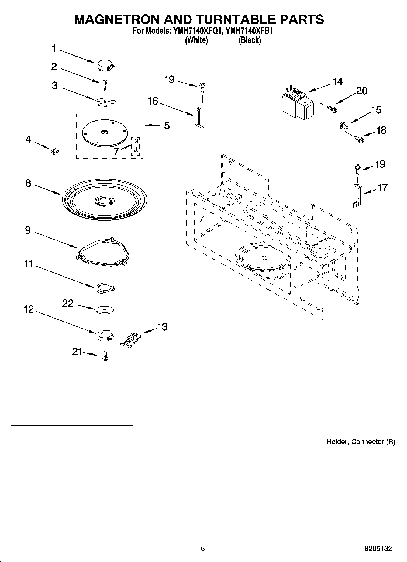05 - MAGNETRON AND TURNTABLE PARTS