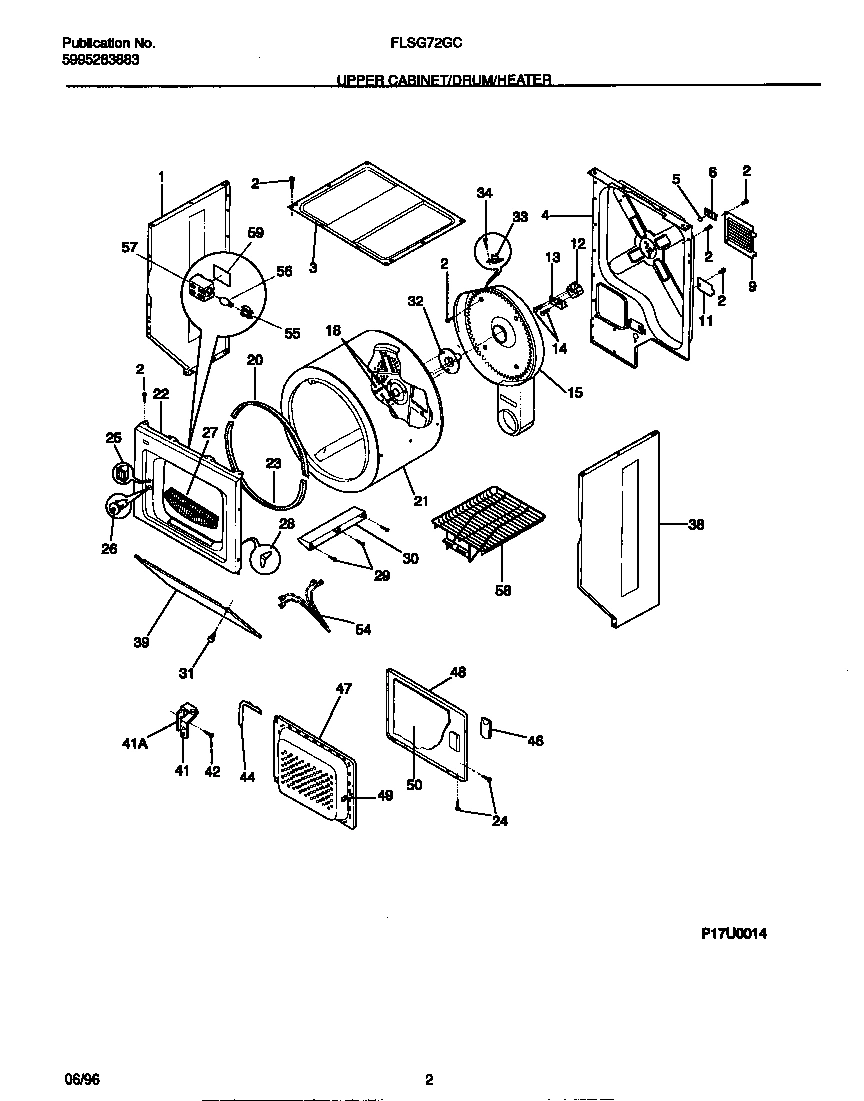 02 - UPPER CABINET/DRUM/HEATER