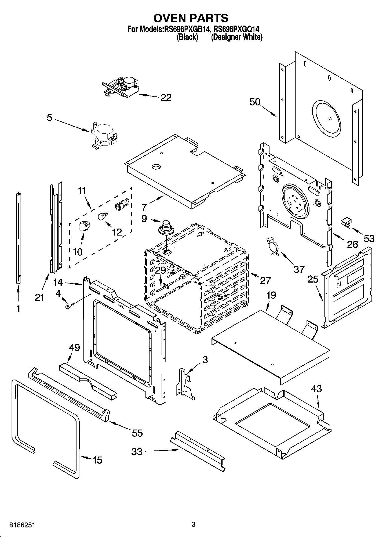 02 - OVEN PARTS