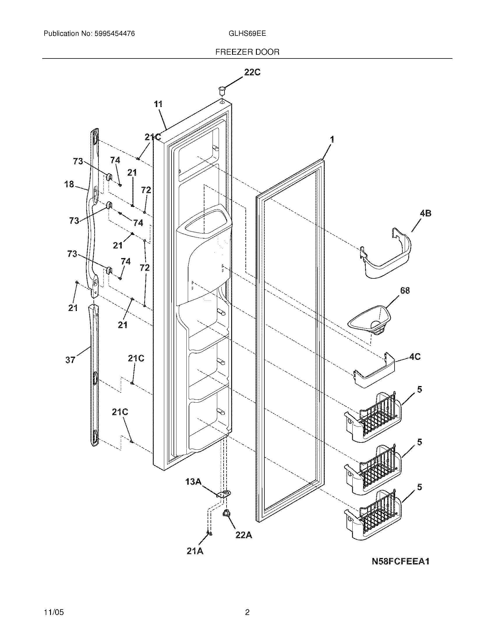 03 - FREEZER DOOR