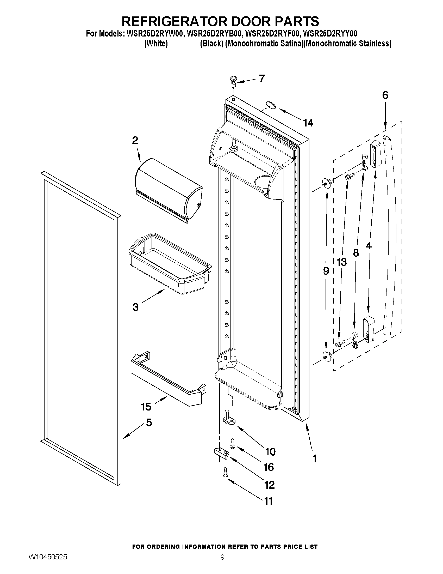 06 - REFRIGERATOR DOOR PARTS