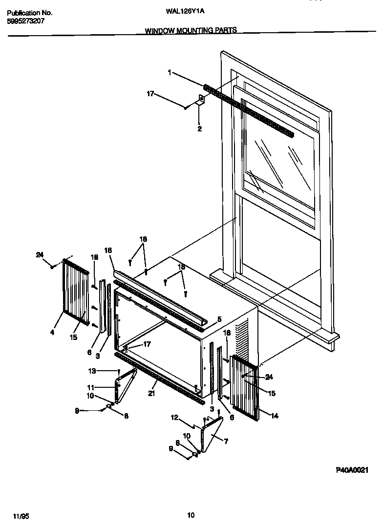 06 - WINDOW MOUNTING PARTS