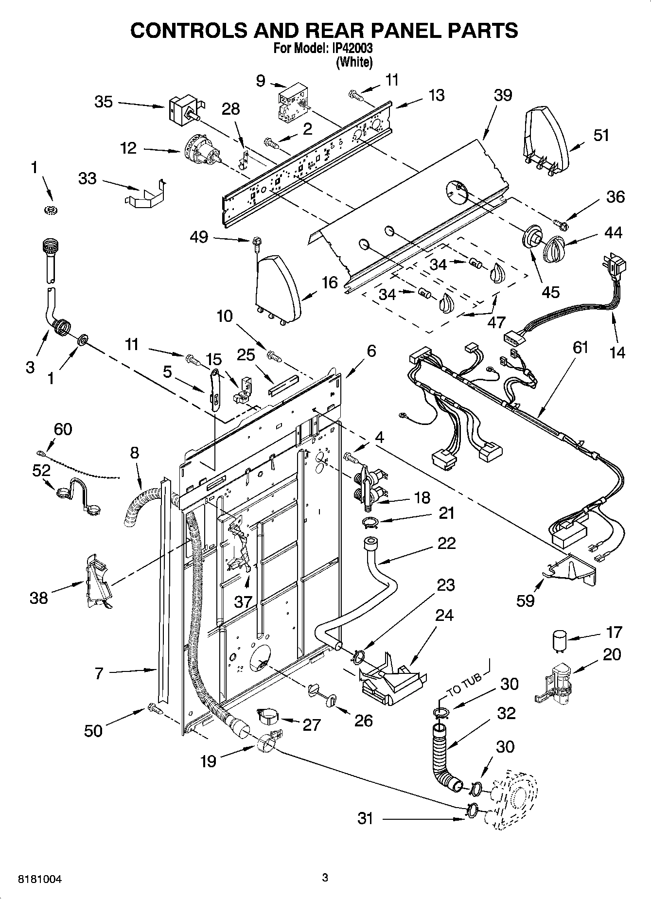 02 - CONTROLS AND REAR PANEL PARTS