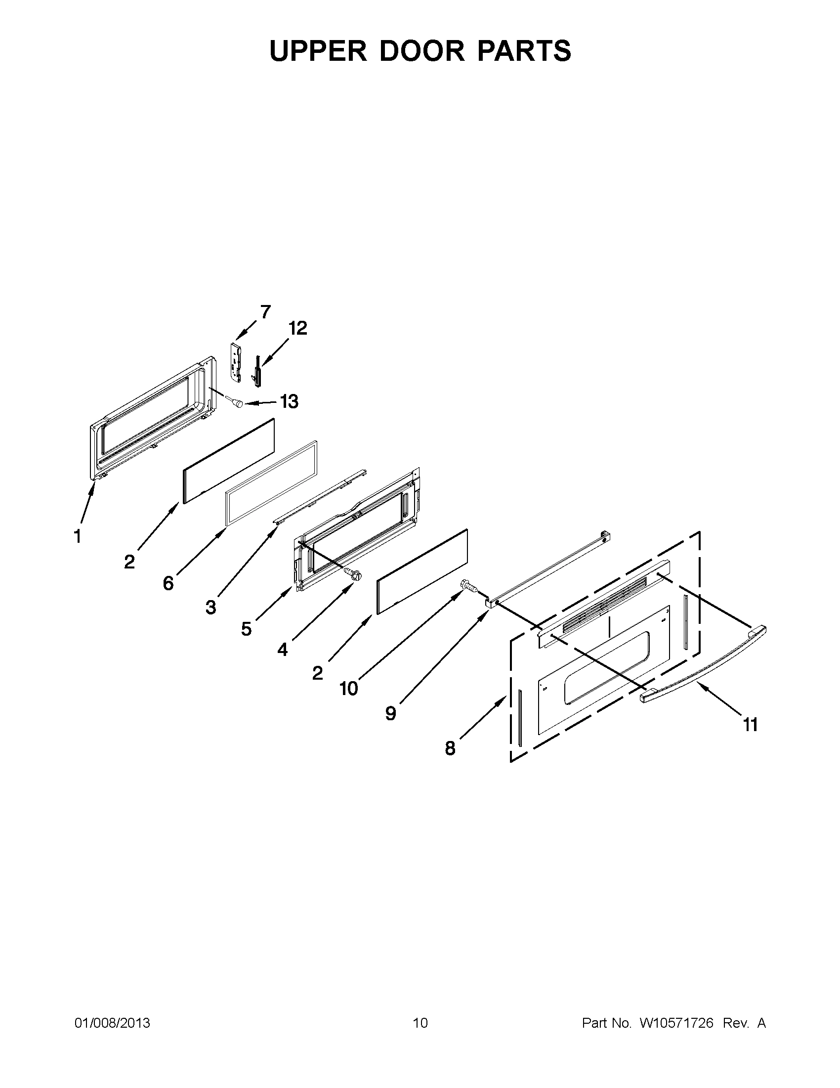 05 - UPPER DOOR PARTS