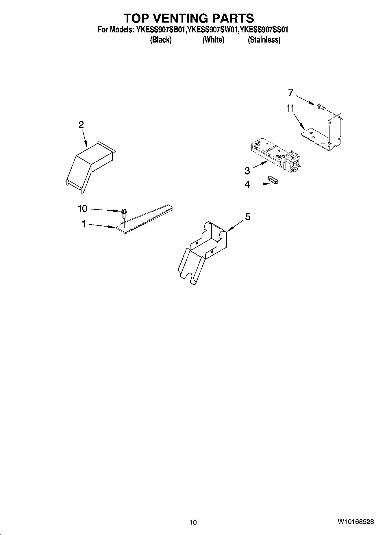07 - TOP VENTING PARTS, OPTIONAL PARTS