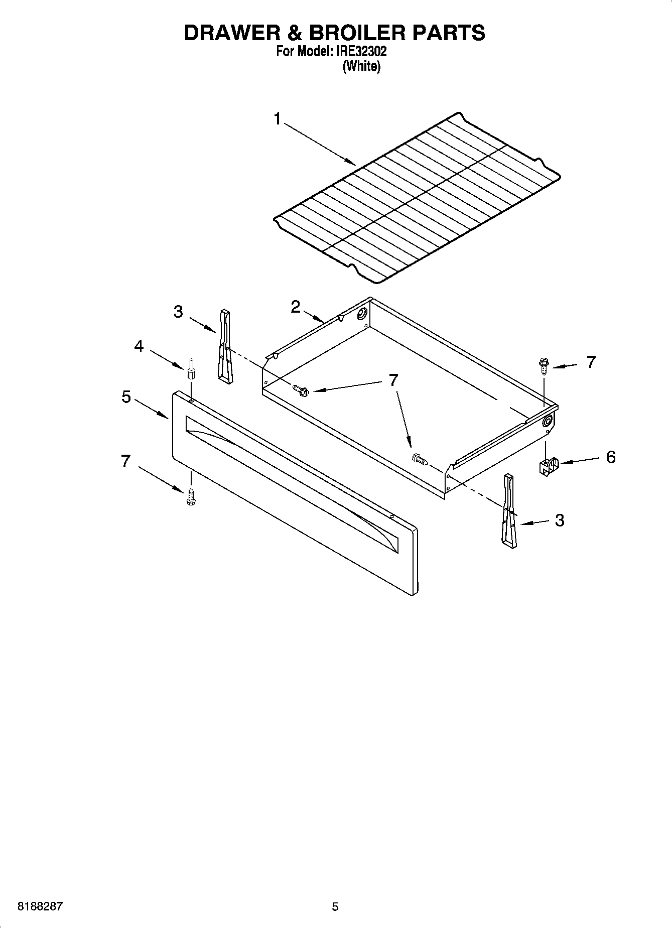 04 - DRAWER & BROILER PARTS