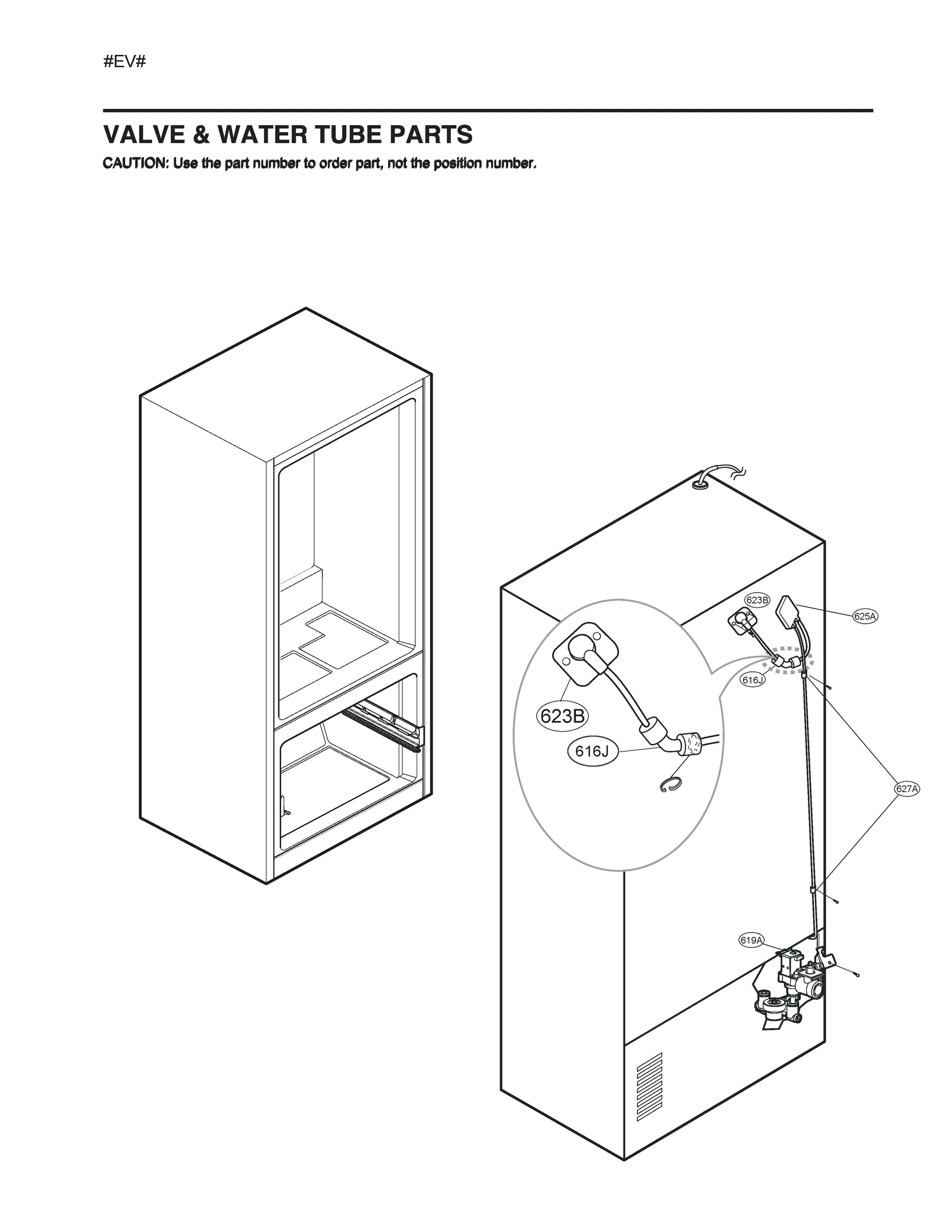 VALVE & WATER TUBE PARTS