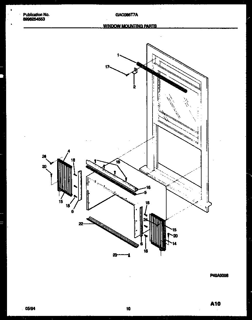 06 - WINDOW MOUNTING PARTS