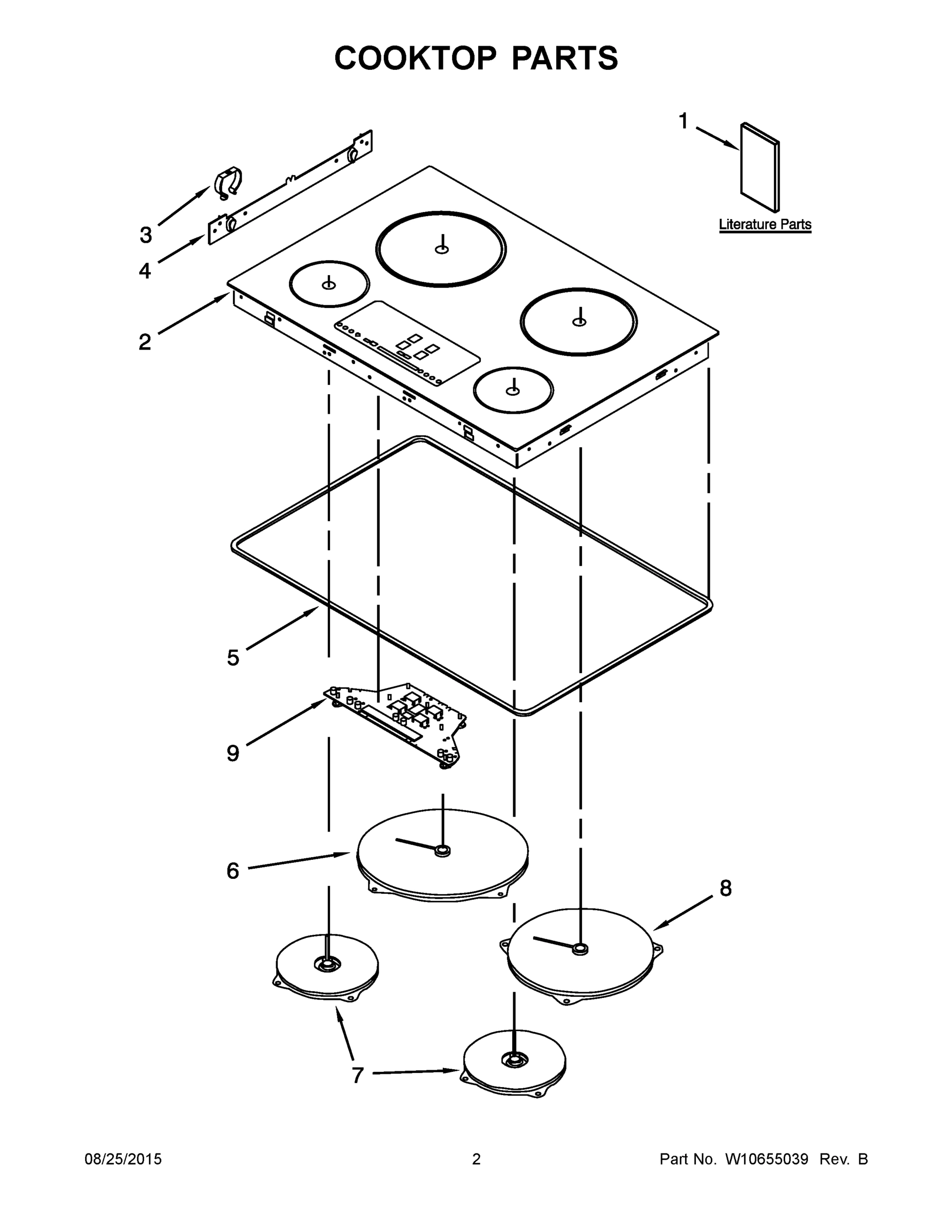 02 - COOKTOP PARTS