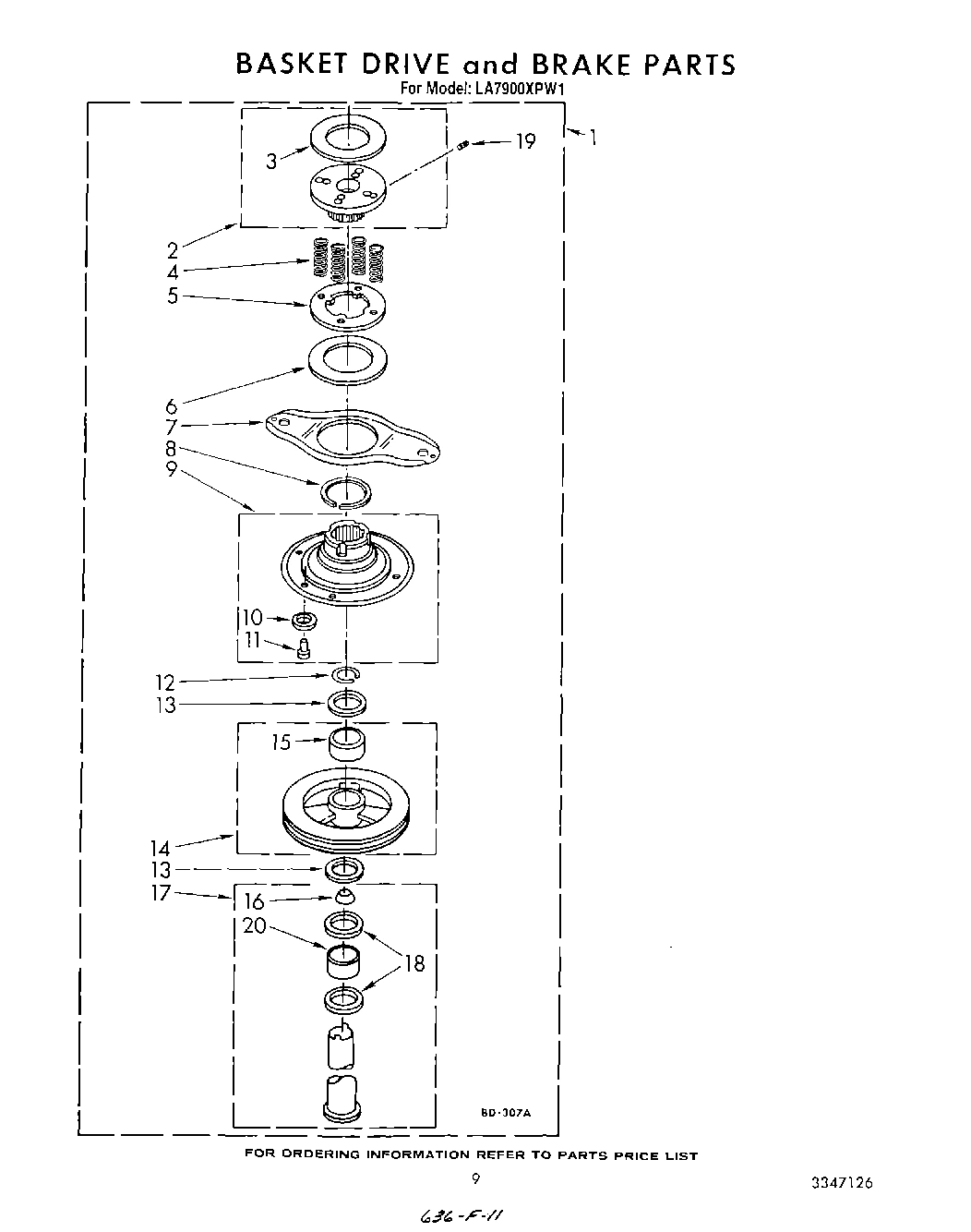 08 - BASKET DRIVE AND BRAKE