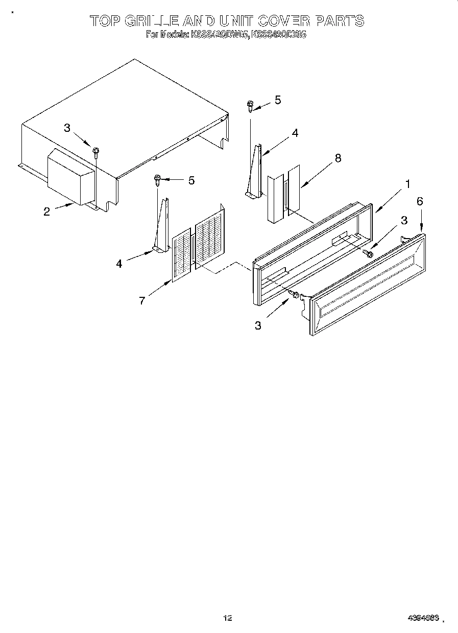 09 - TOP GRILLE AND UNIT COVER