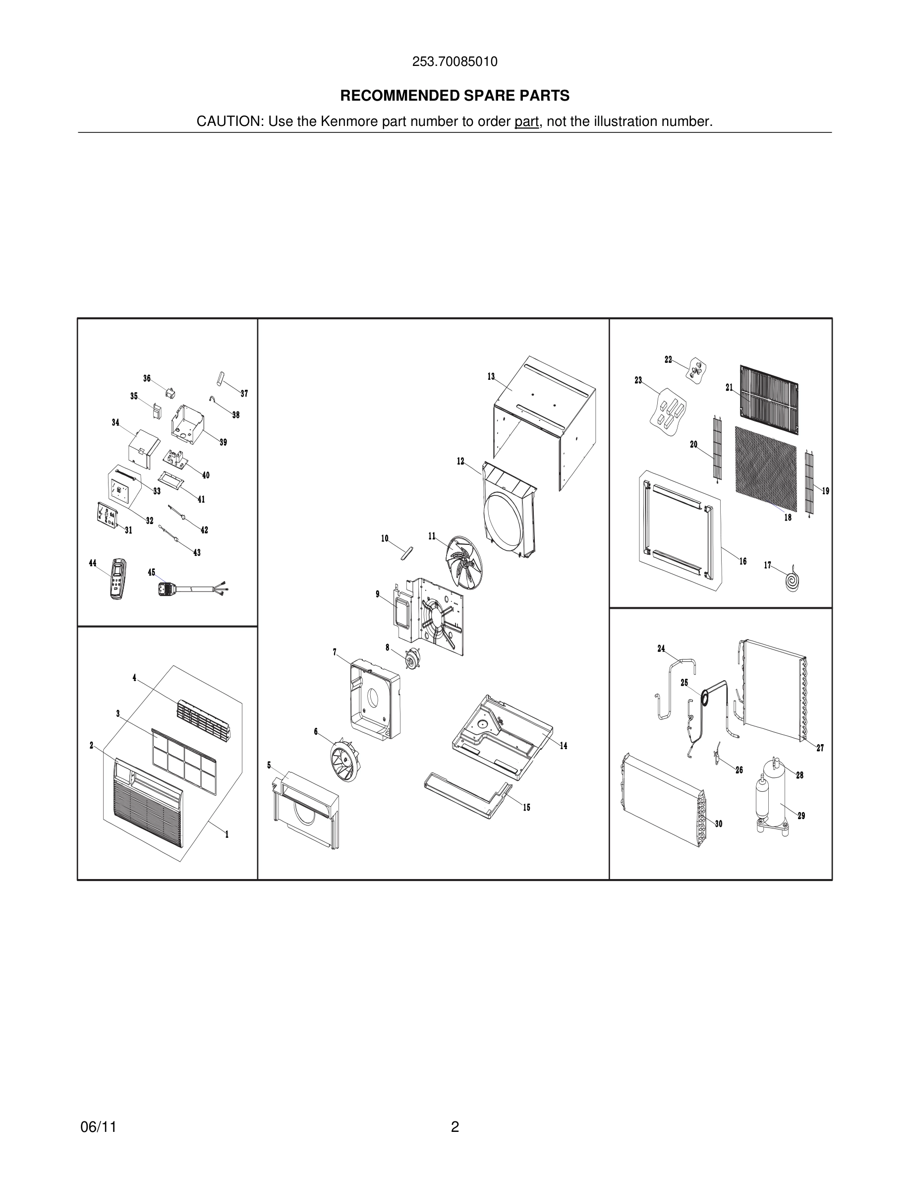 03 - RECOMMENDED SPARE PARTS
