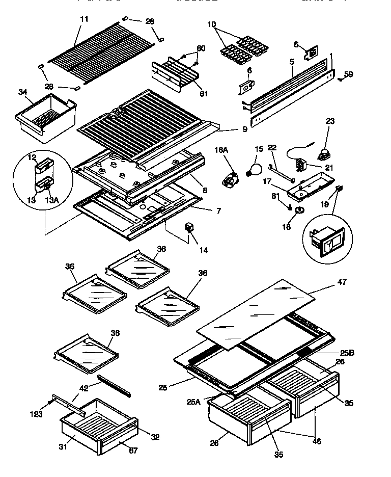 04 - SHELVES/CONTROLS