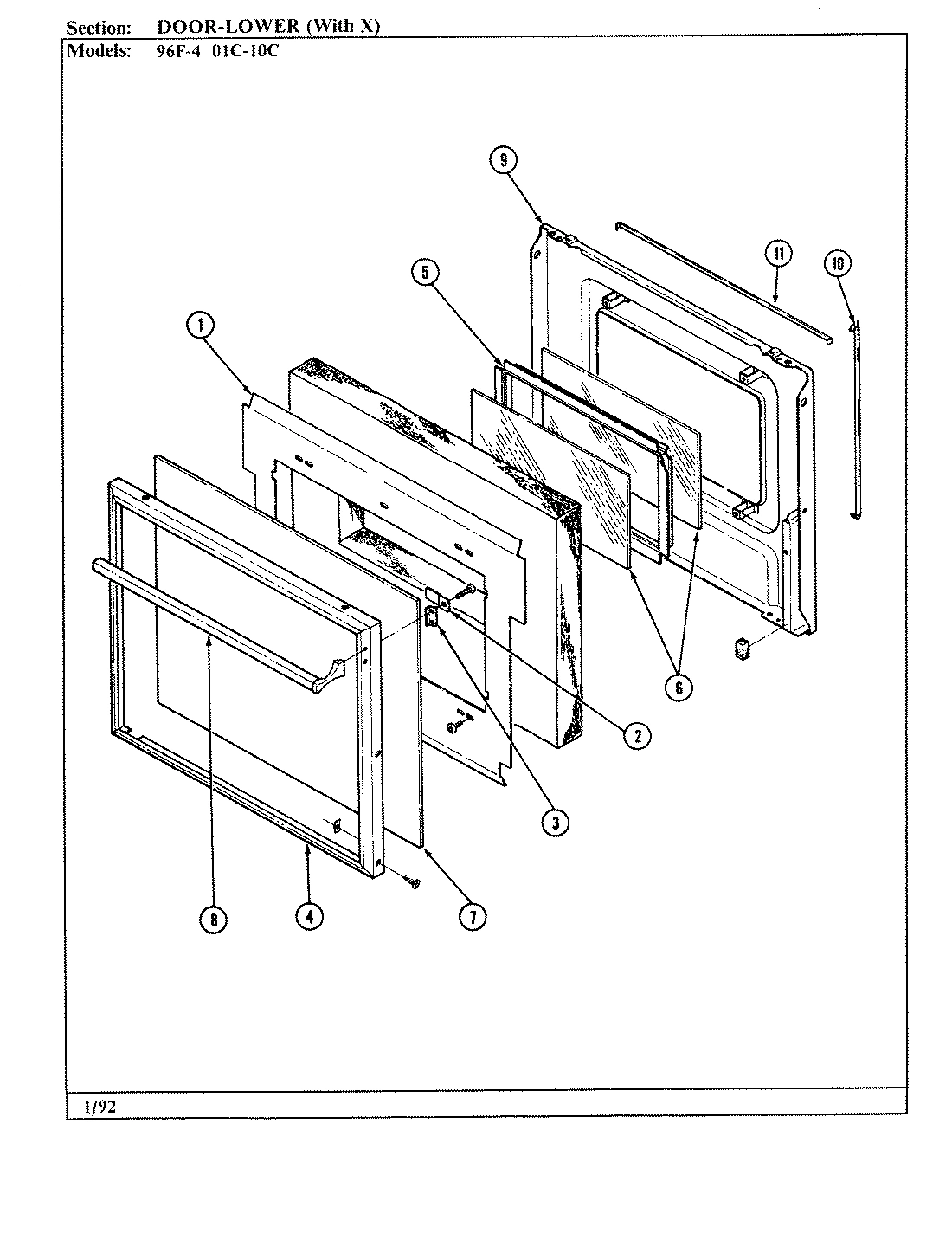 03 - DOOR-LOWER (SER. 1-10)