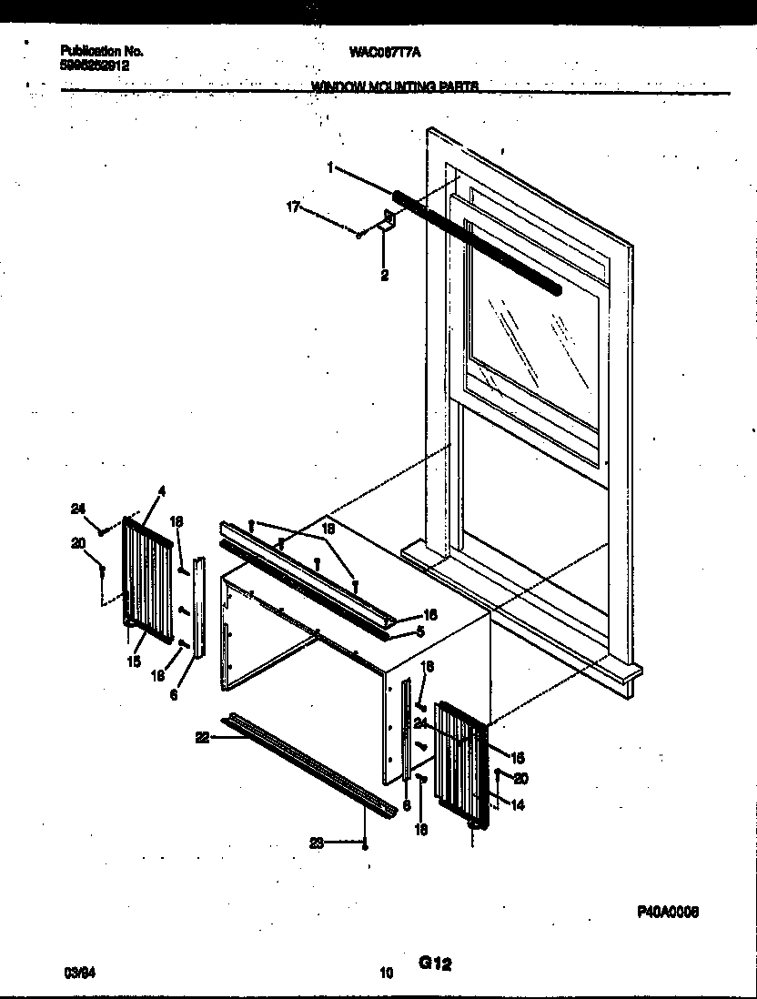 06 - WINDOW MOUNTING PARTS