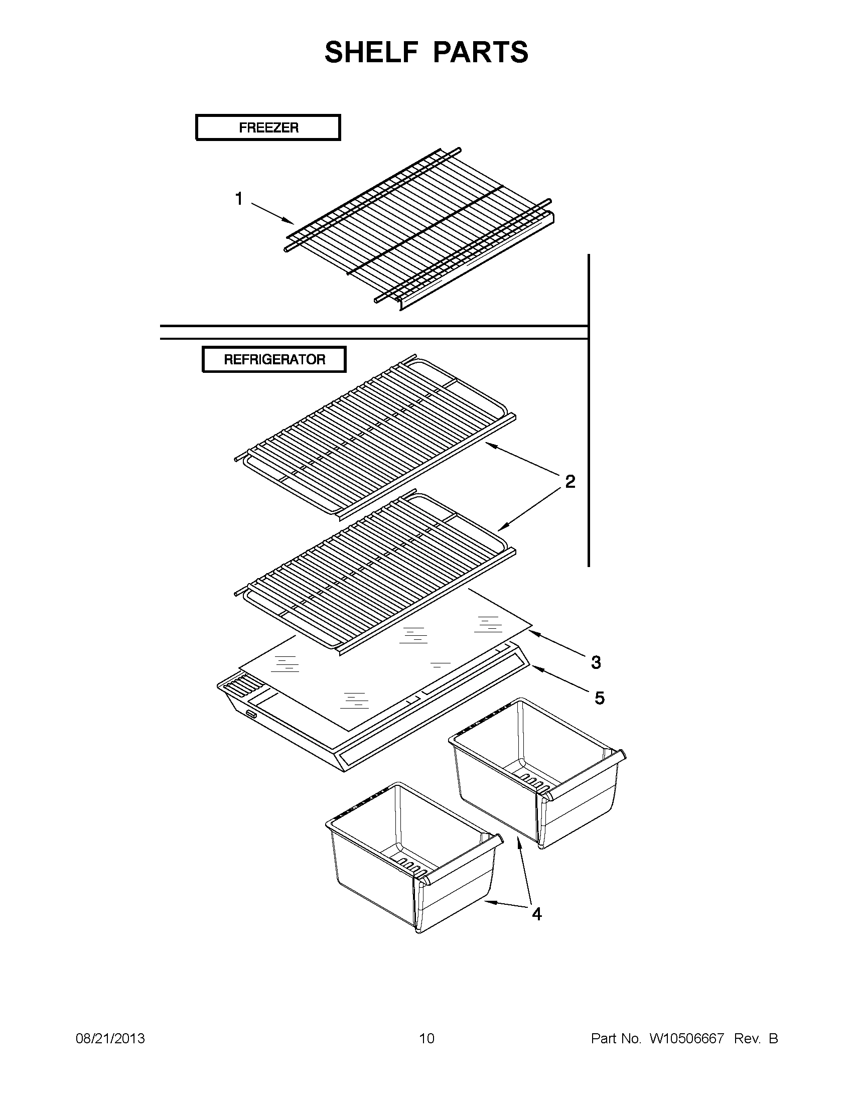 06 - SHELF PARTS