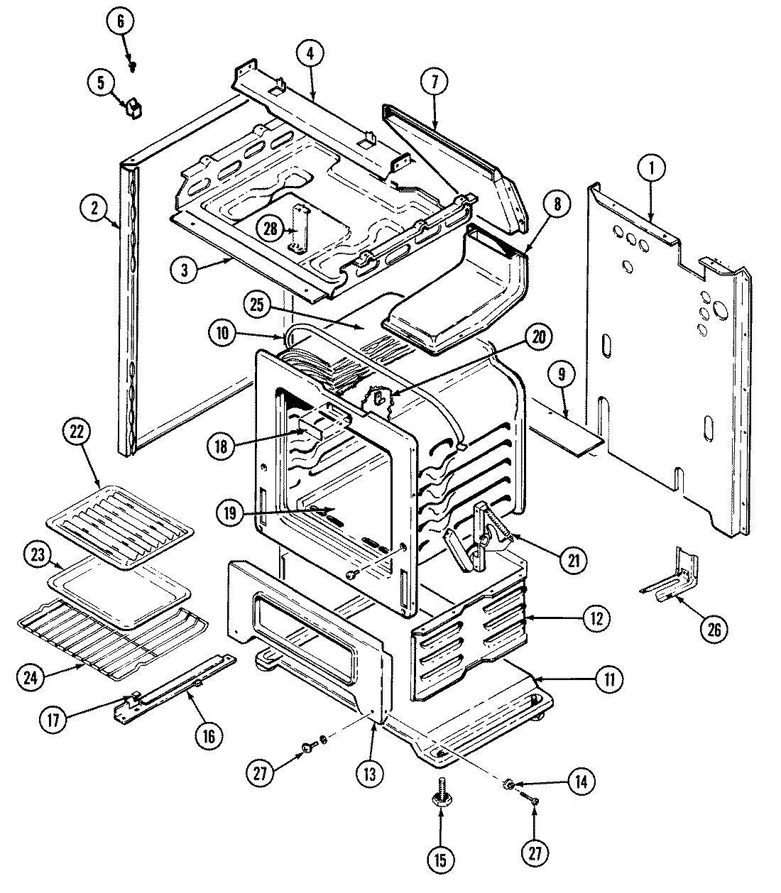 01 - BODY/OVEN