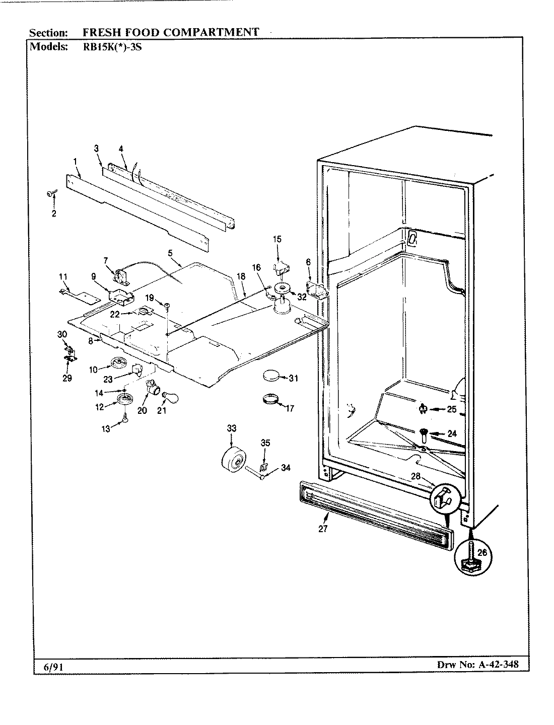 03 - FRESH FOOD COMPARTMENT