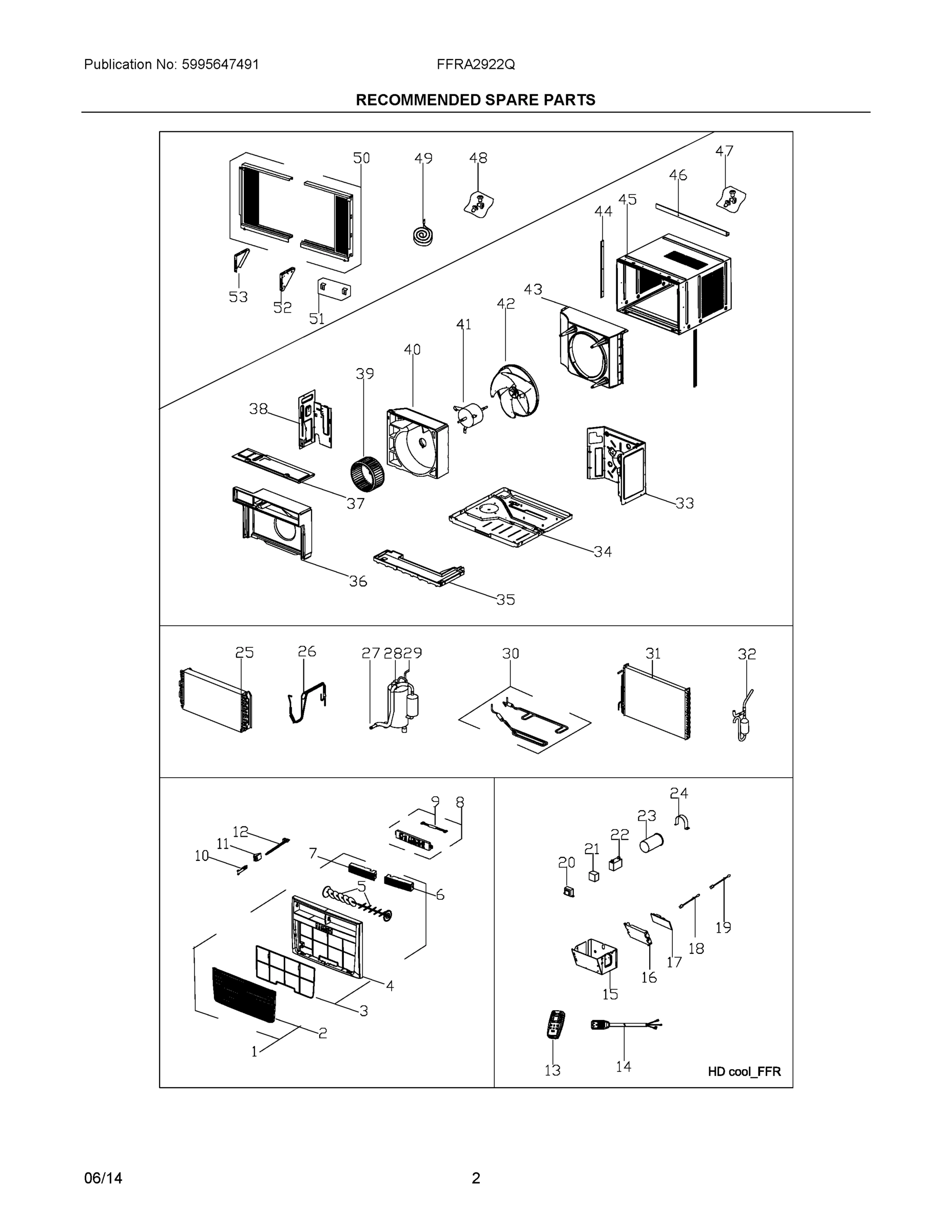 02 - RECOMMENDED SPARE PARTS