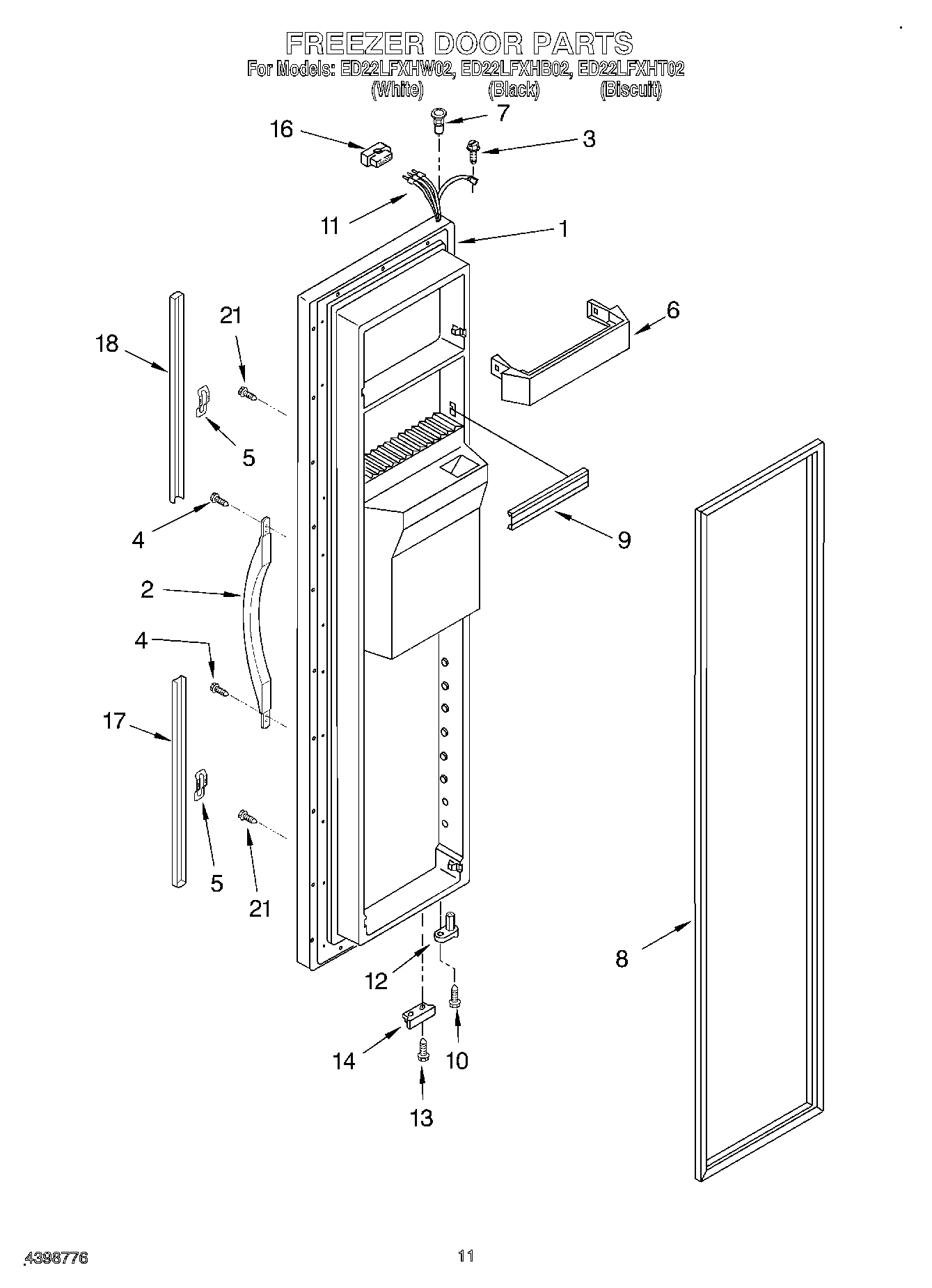 08 - FREEZER DOOR