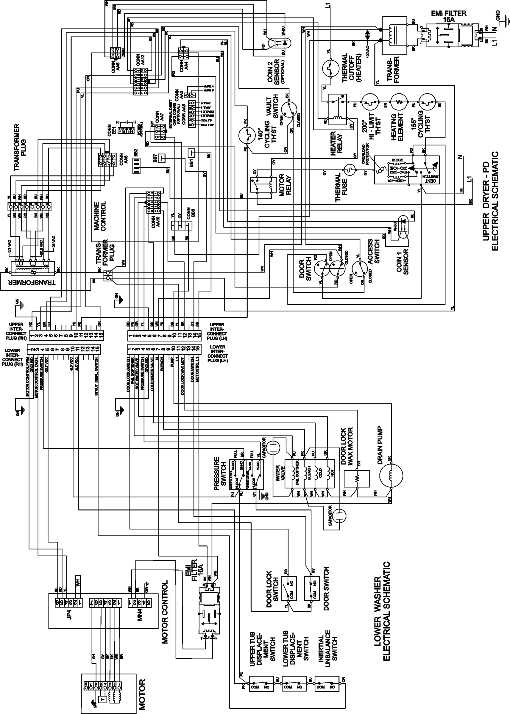 16 - WIRING INFORMATION (MLE19PDDGW)