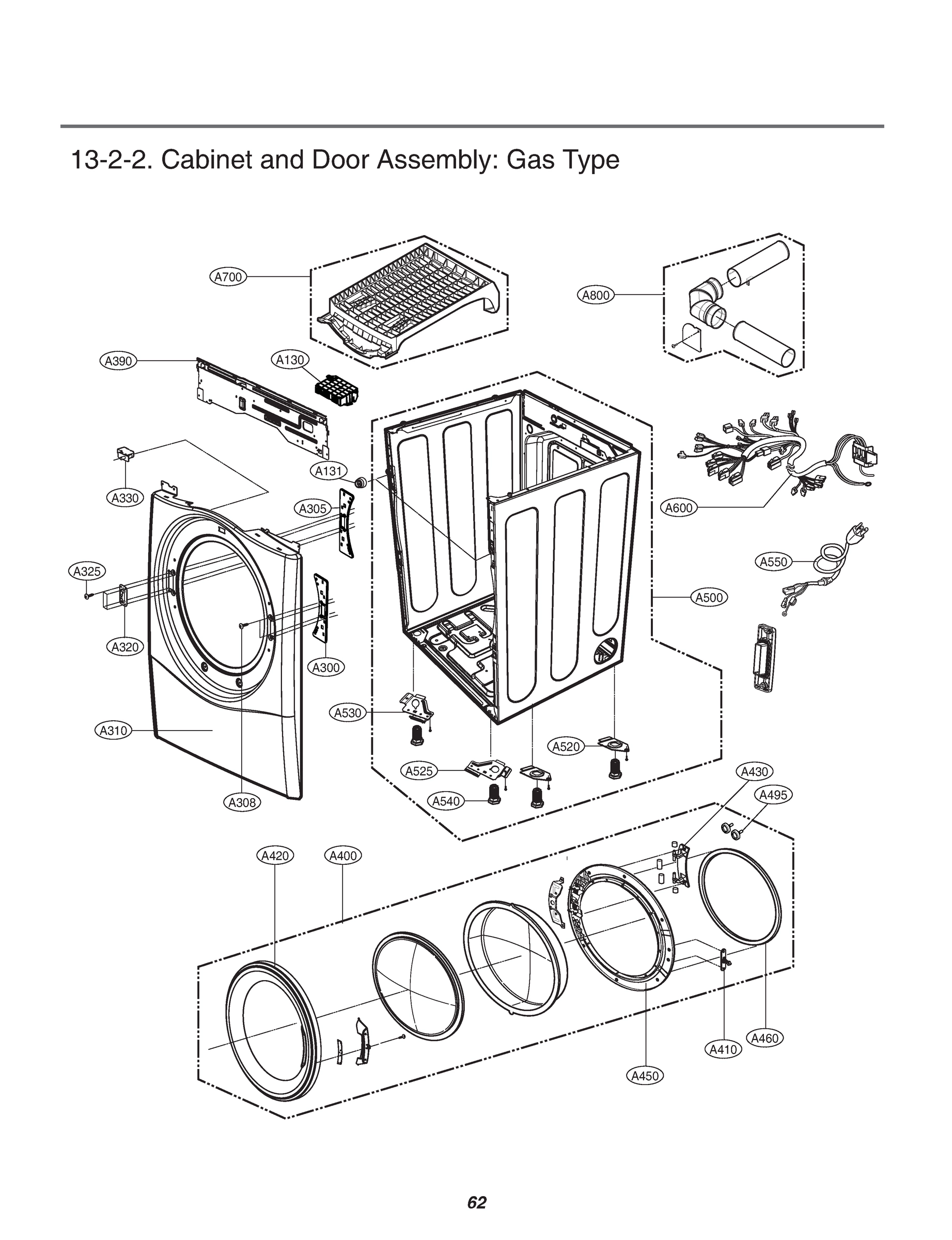 CABINET AND DOOR ASSEMBLY