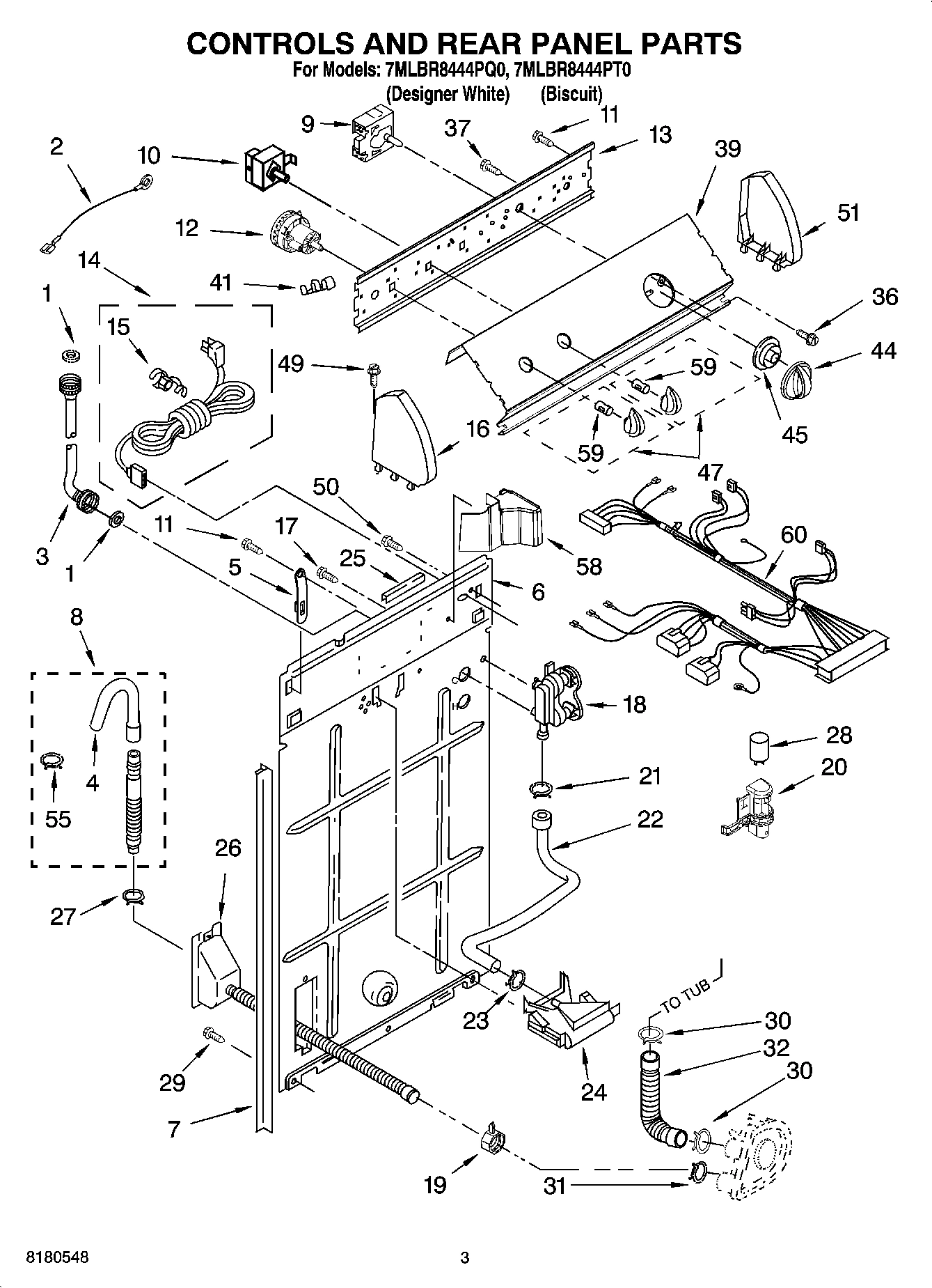 02 - CONTROLS AND REAR PANEL PARTS
