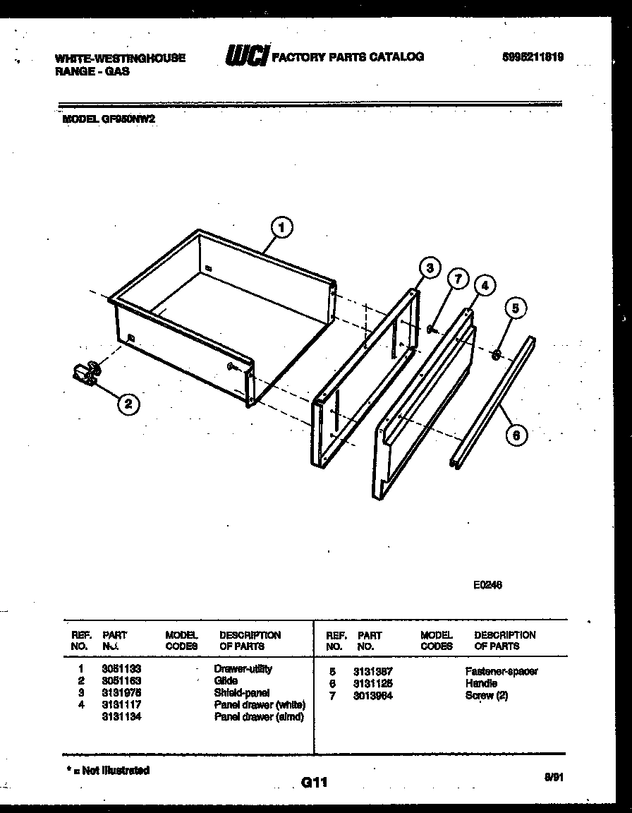 07 - DRAWER PARTS