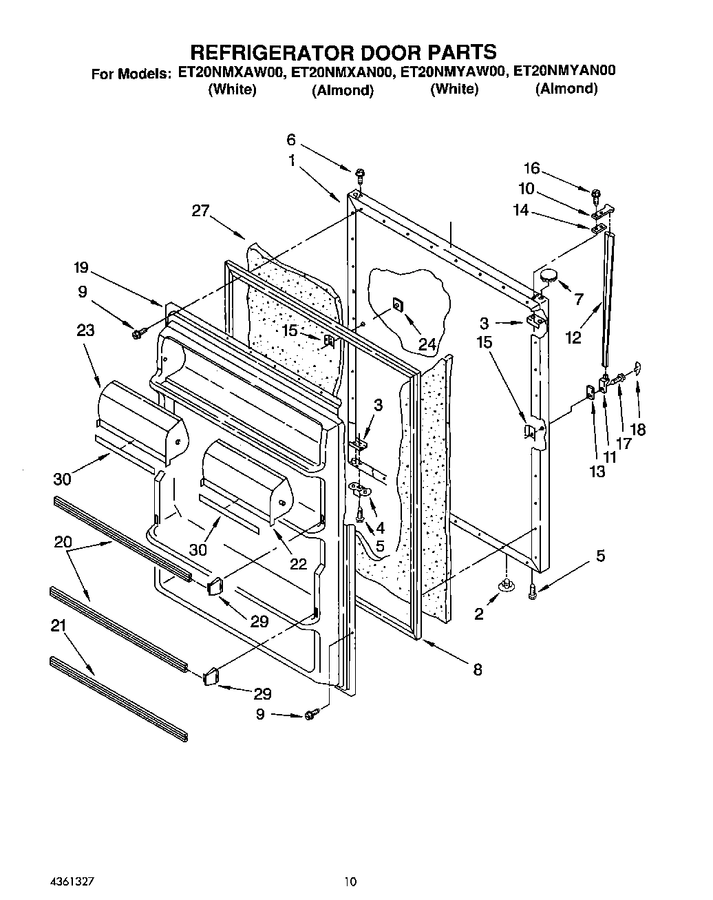 08 - REFRIGERATOR DOOR