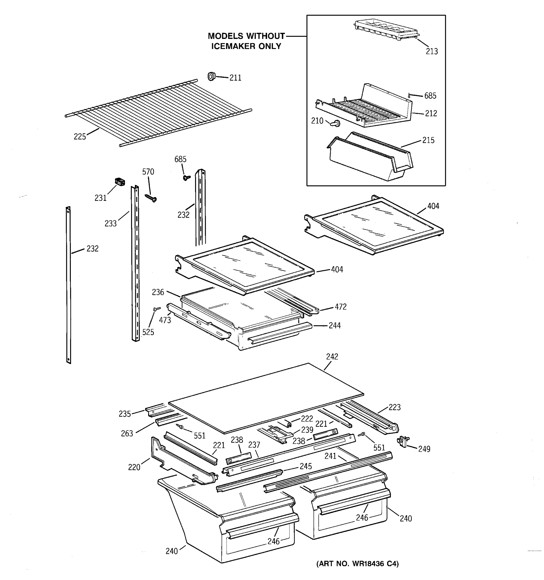 SHELF PARTS