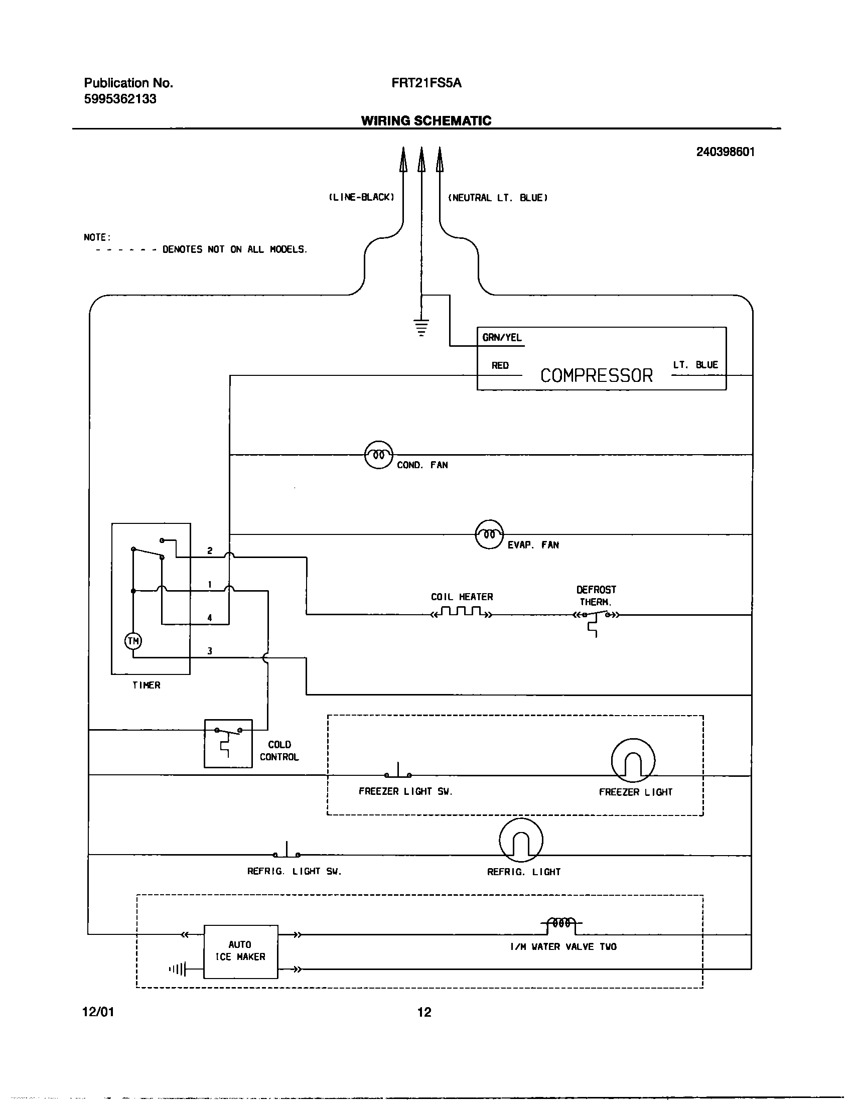 12 - WIRING SCHEMATIC