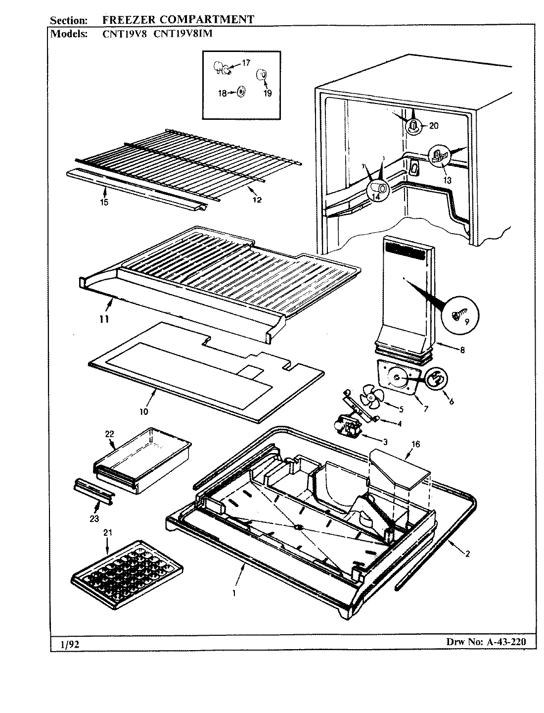 02 - FREEZER COMPARTMENT