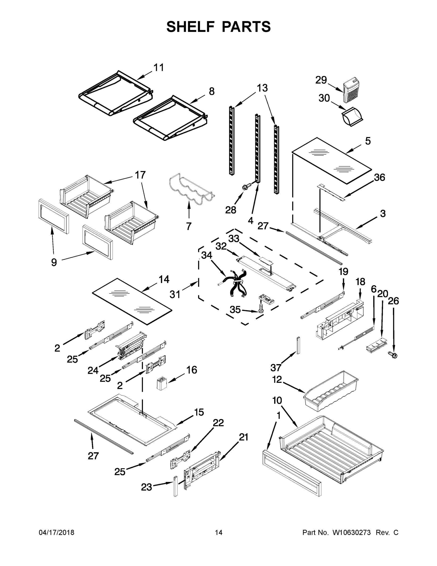 08 - SHELF PARTS