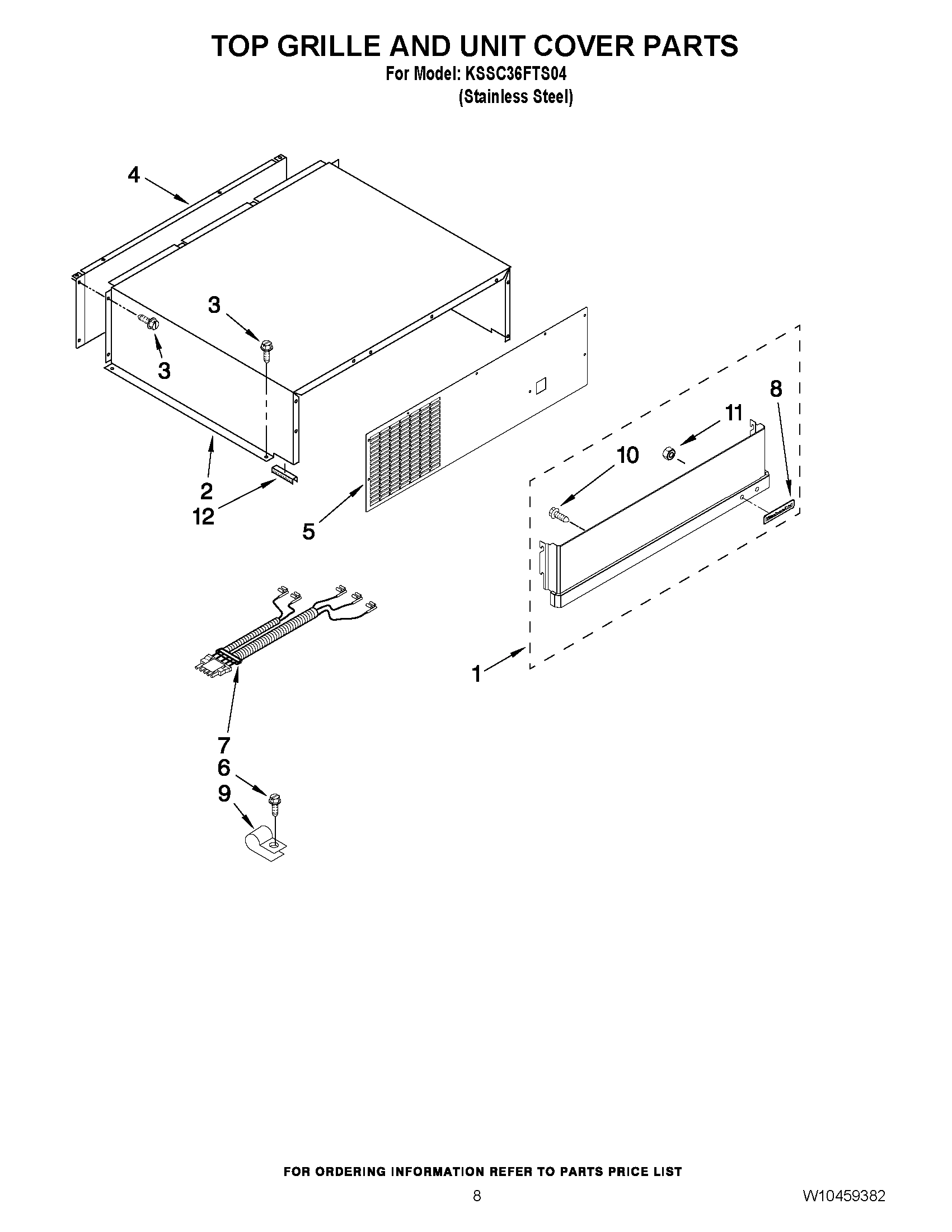 06 - TOP GRILLE AND UNIT COVER PARTS