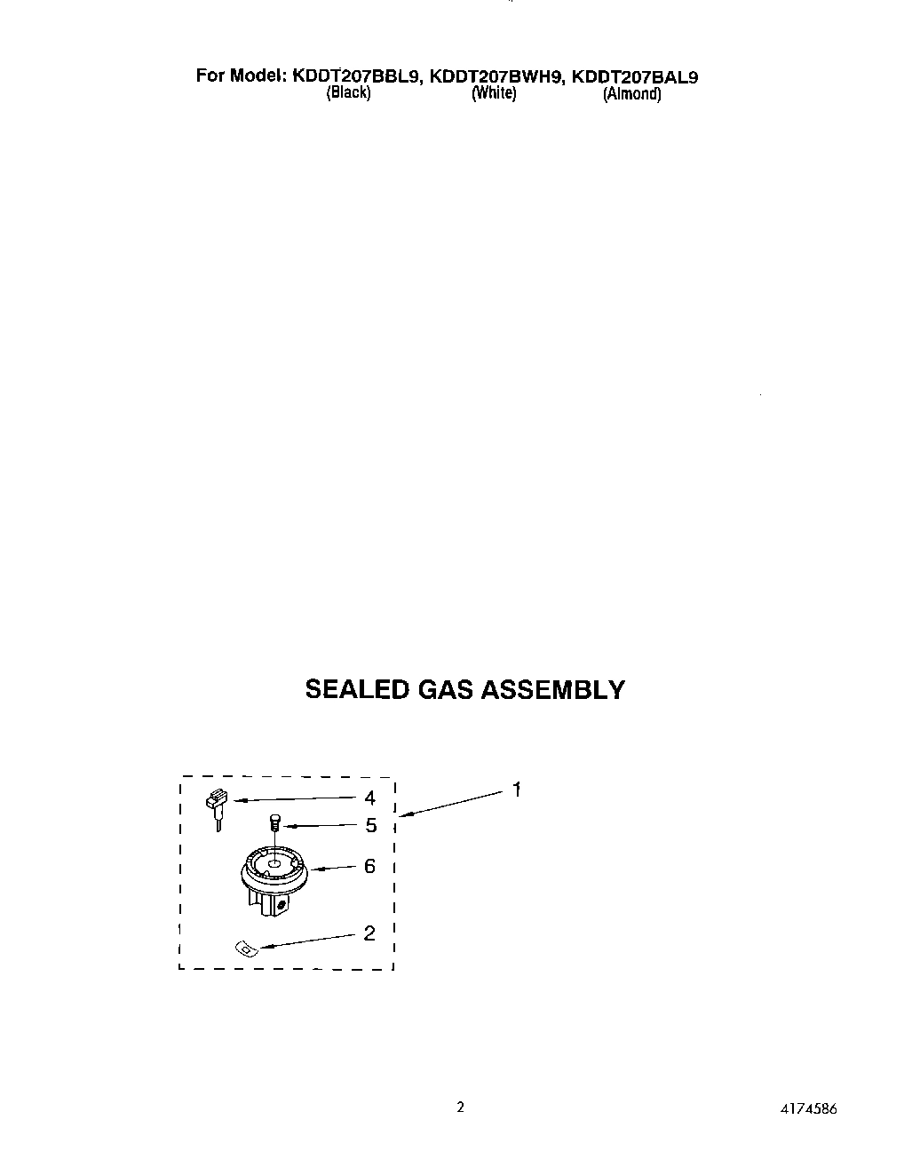 02 - SEALED GAS ASSEMBLY