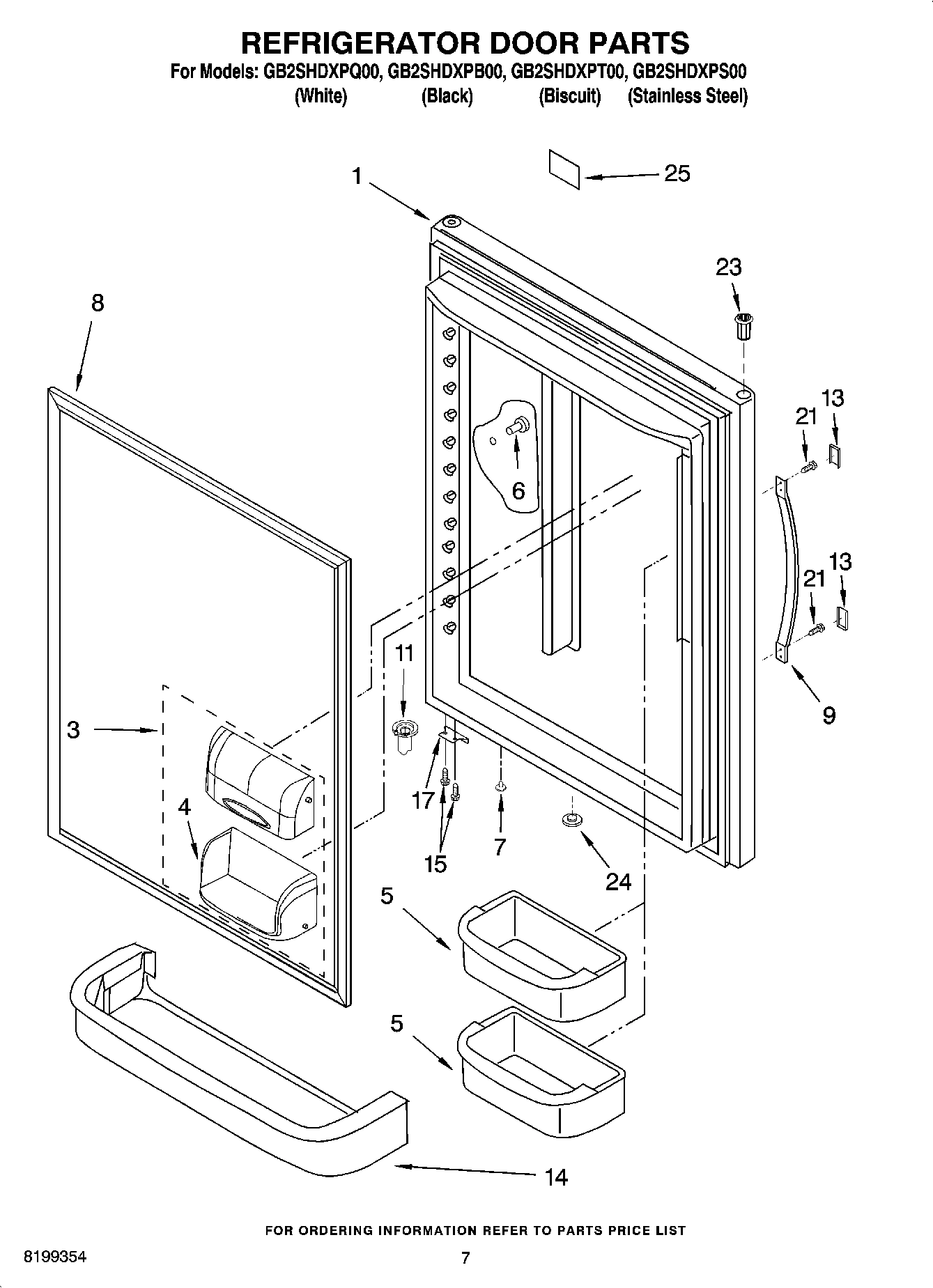 05 - REFRIGERATOR DOOR PARTS
