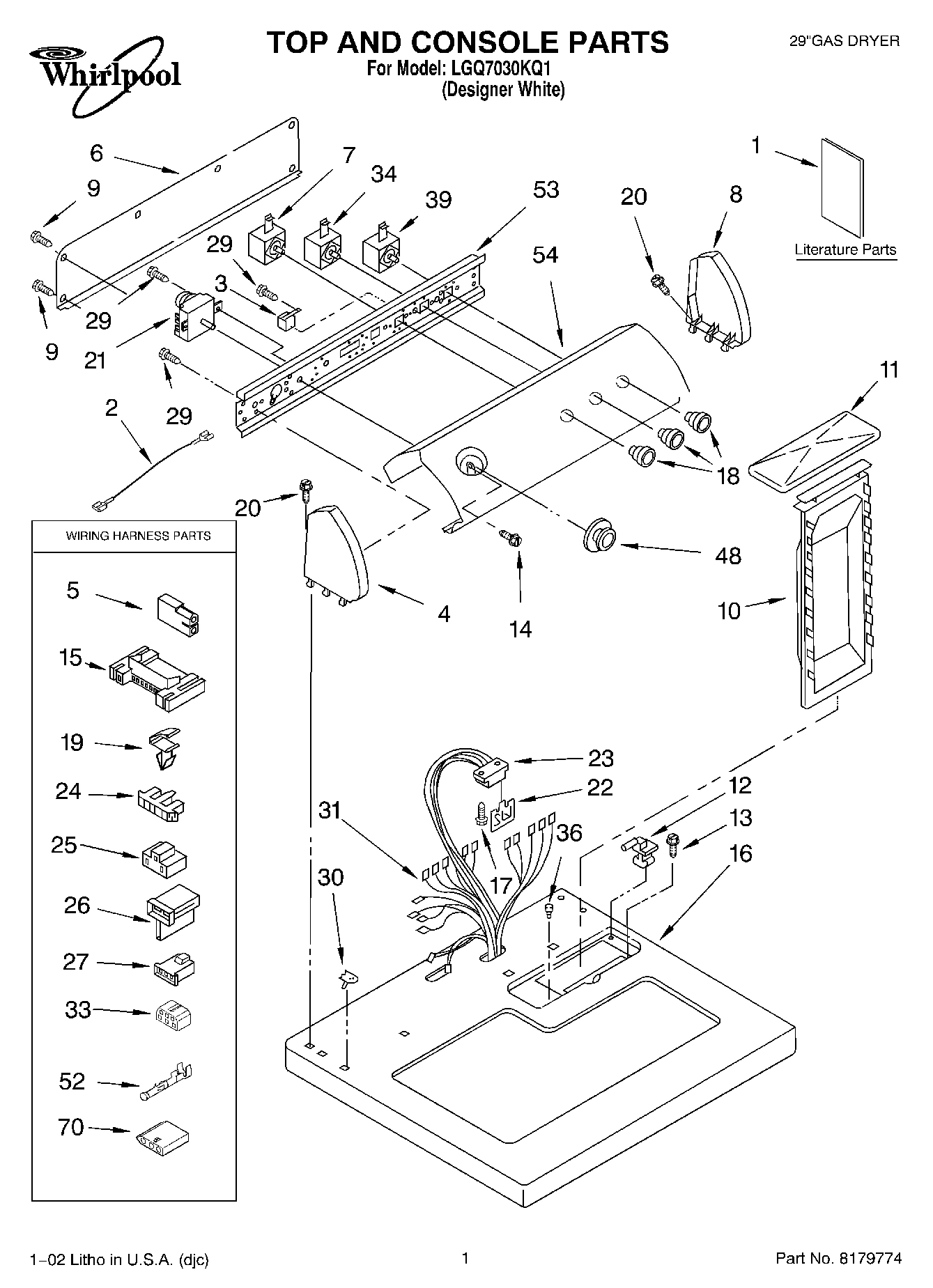 01 - TOP AND CONSOLE, LITERATURE