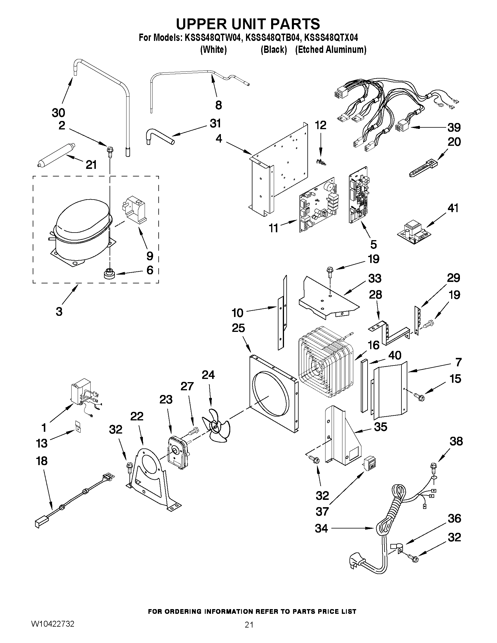 13 - UPPER UNIT PARTS