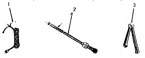07 - POWER CORD, INLET HOSE AND CLOTHES TONGS