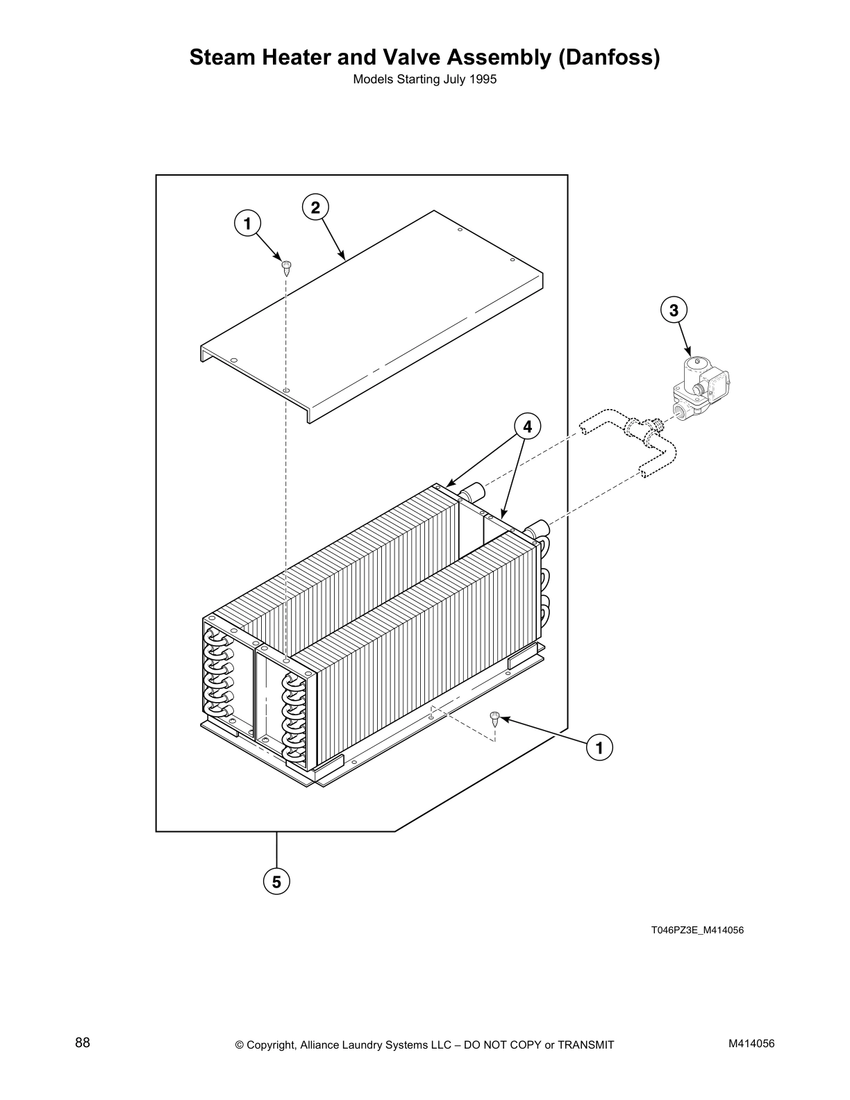 Steam Heater and Valve Assembly (Danfoss)