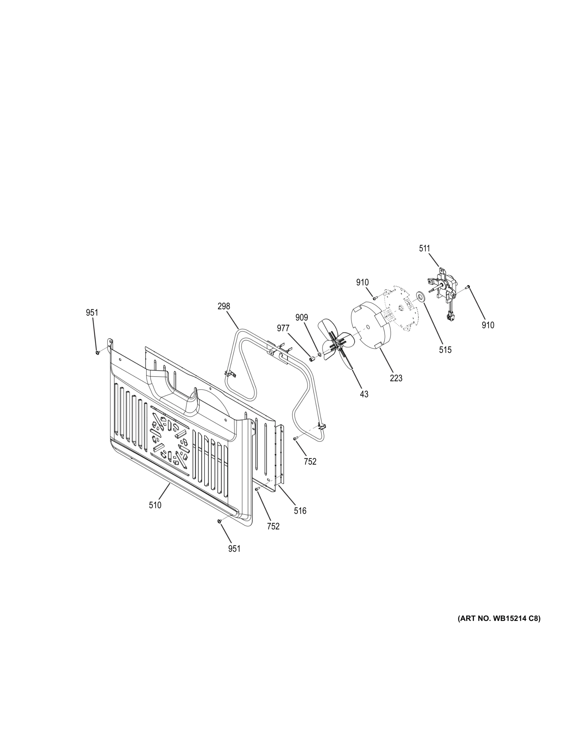 LOWER CONVECTION FAN