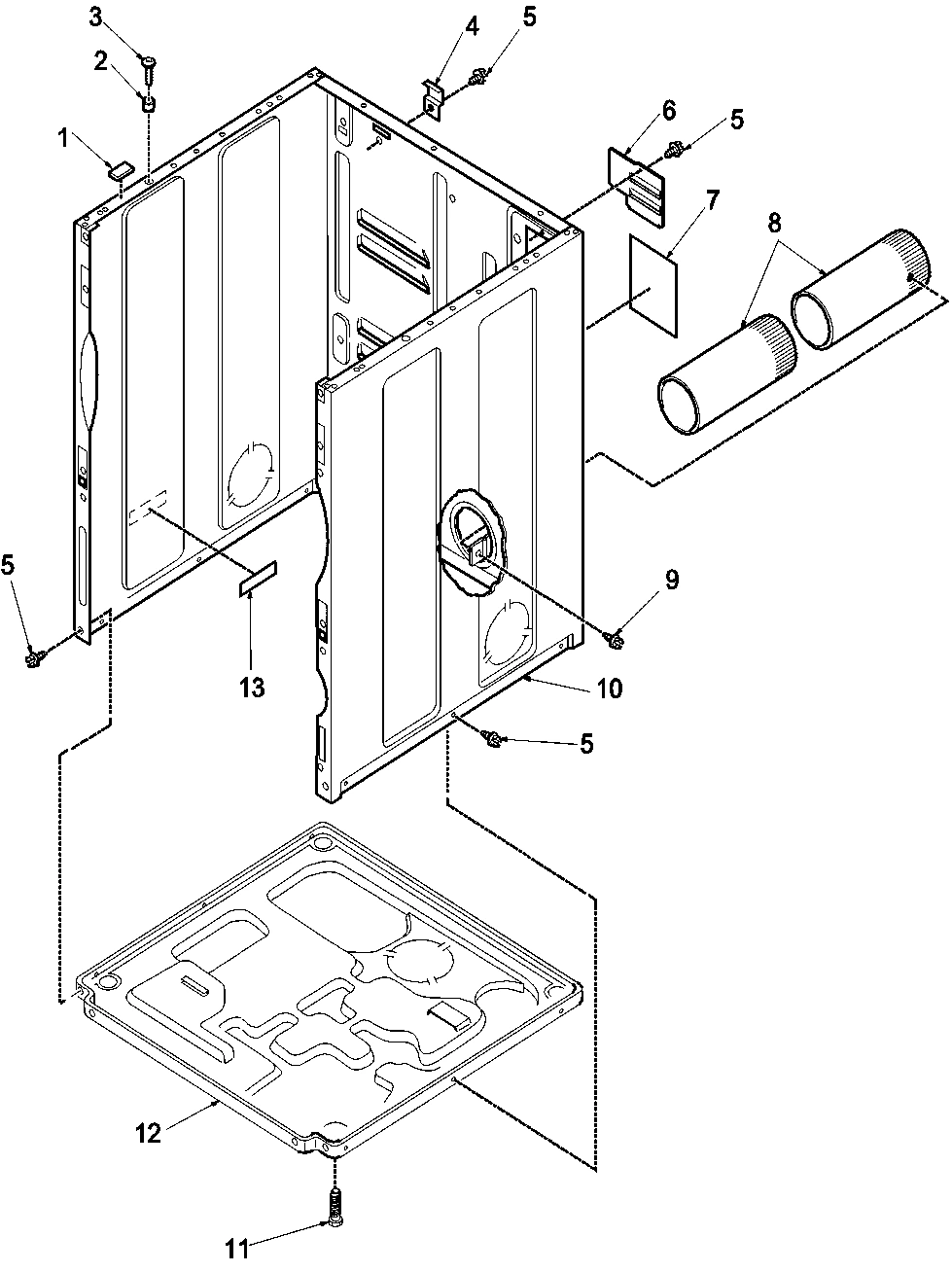 01 - CABINET AND BASE