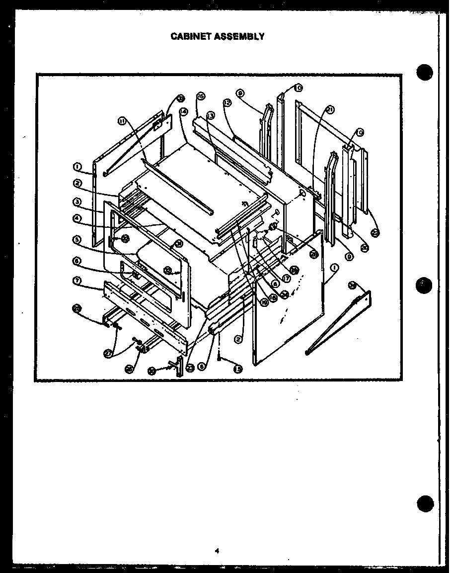 02 - CABINET ASSY