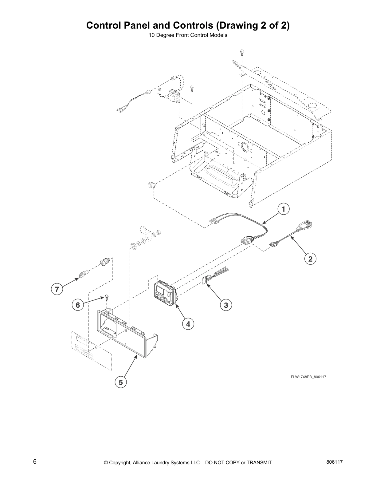 Control Panel and Controls (Drawing 2 of 2)