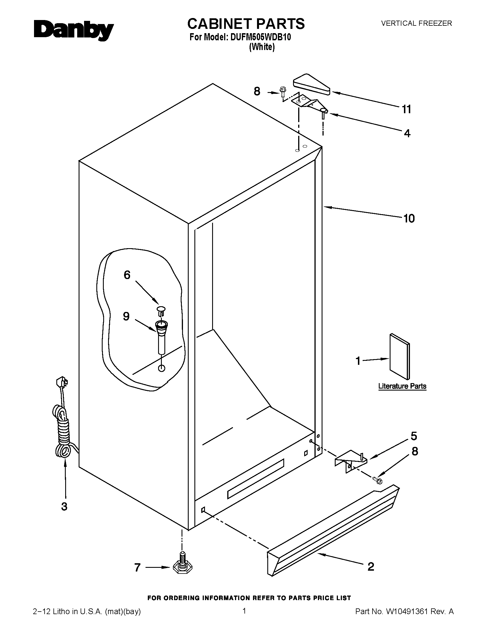 01 - CABINET PARTS