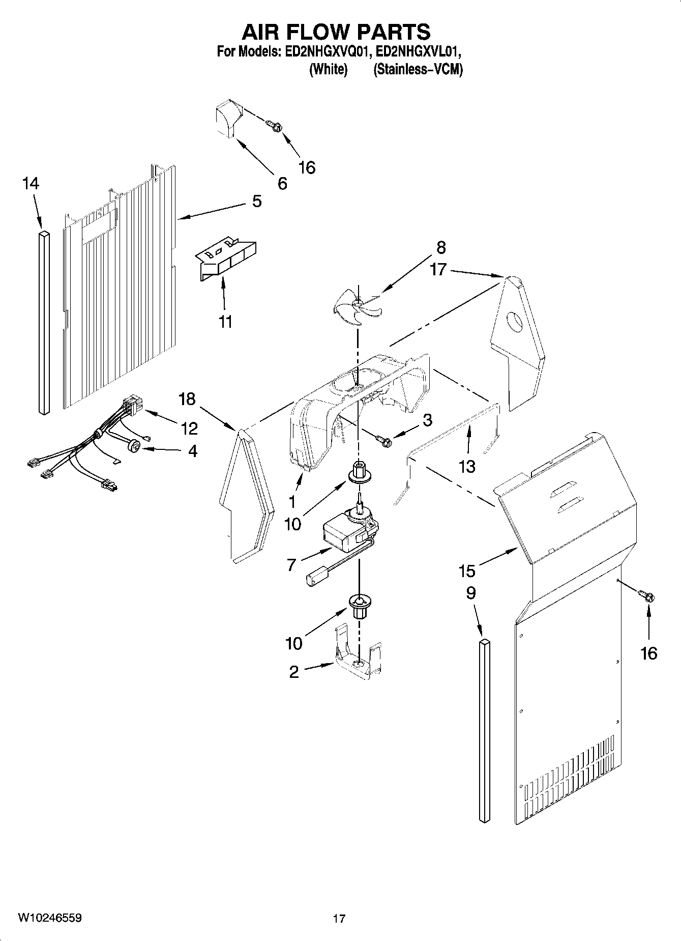 10 - AIR FLOW PARTS