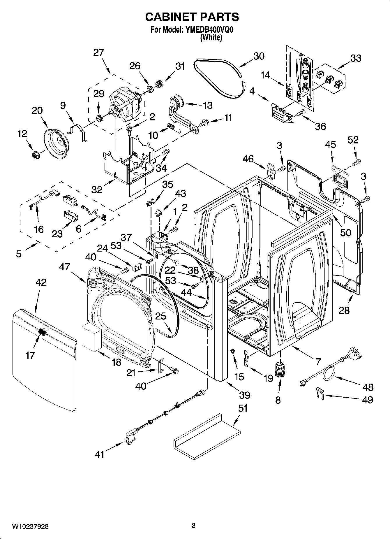 02 - CABINET PARTS