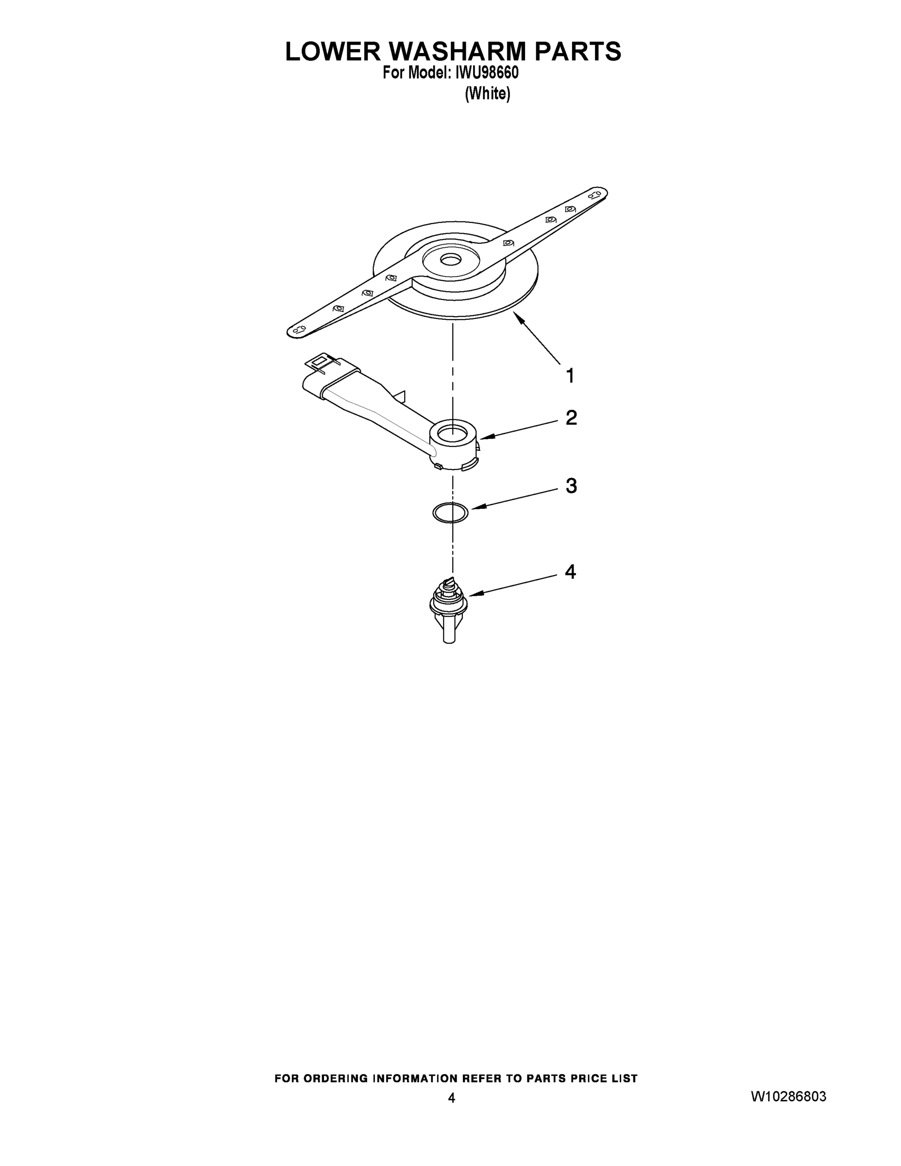 04 - LOWER WASHARM PARTS
