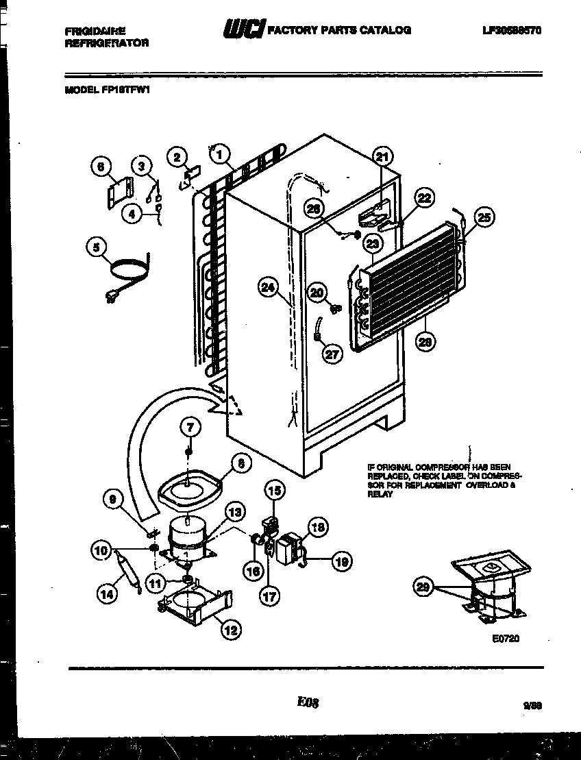 05 - SYSTEM AND AUTOMATIC DEFROST PARTS